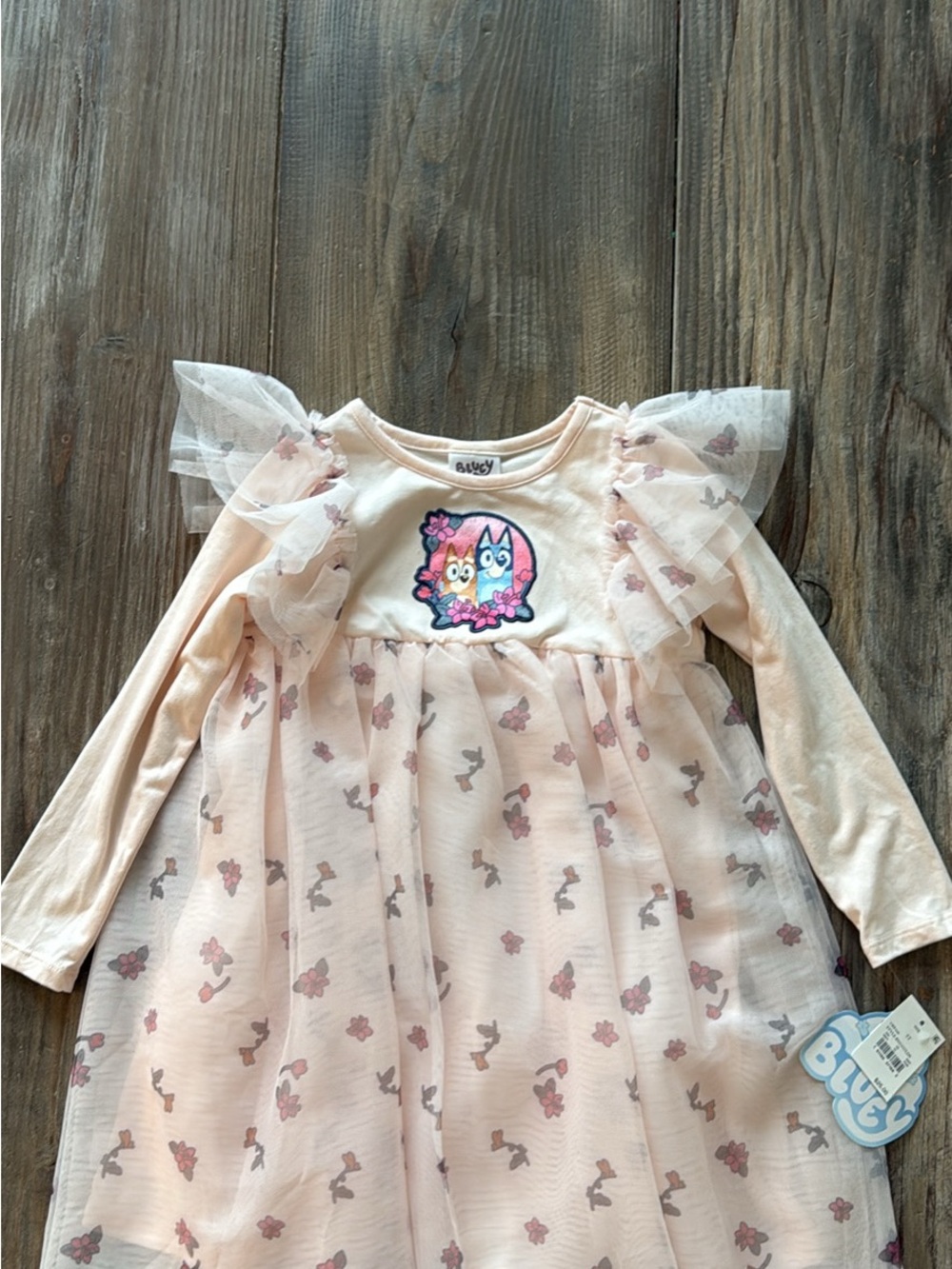Bluey Dress size 5t tulle NWT
